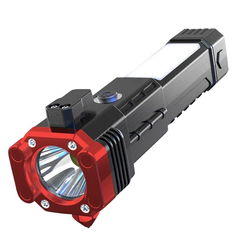 Rechargeable Multifunctional Portable LED Flashlight for Work & Outdoor Use