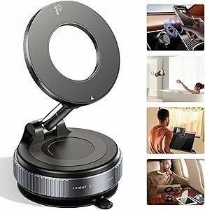 Vacuum Suction Magnetic Phone Bracket – Car Mount Holder