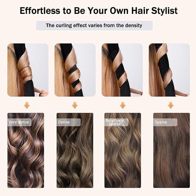 Heatless Curling Rods – Hair Styling Rollers (Pack of 3)