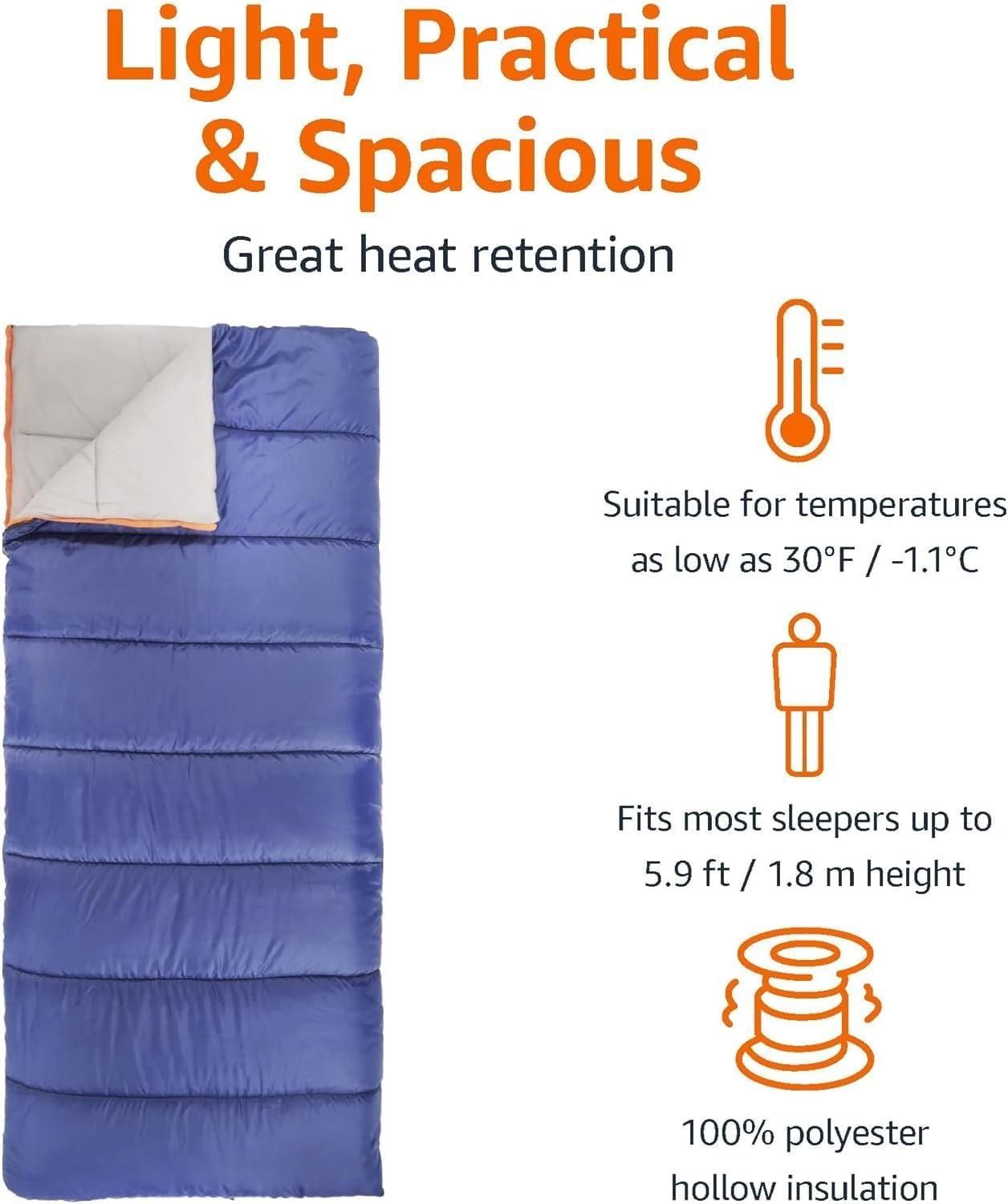 Outdoor Camping Sleeping Bag – Warm & Lightweight