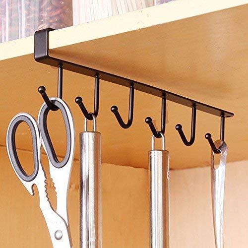 Under Cabinet Cup & Glass Storage Hooks – Kitchen Organizer