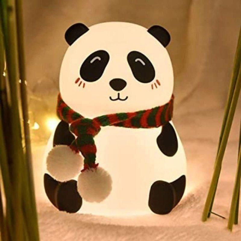 Cute Panda Night Lamp for Kids – LED Bedside Light