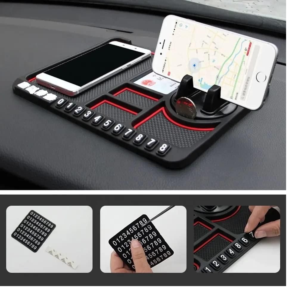 HSR Car Phone & GPS Holder – Anti-Slip Silicone Pad