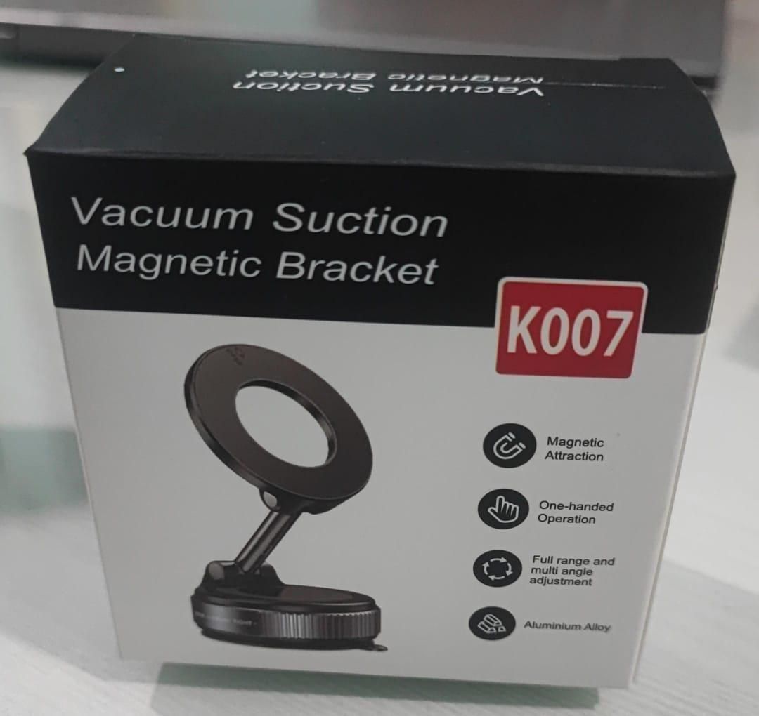 Vacuum Suction Magnetic Phone Bracket – Car Mount Holder