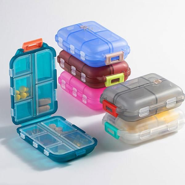 Double Layer Pill Organizer Box – Weekly Medicine Storage