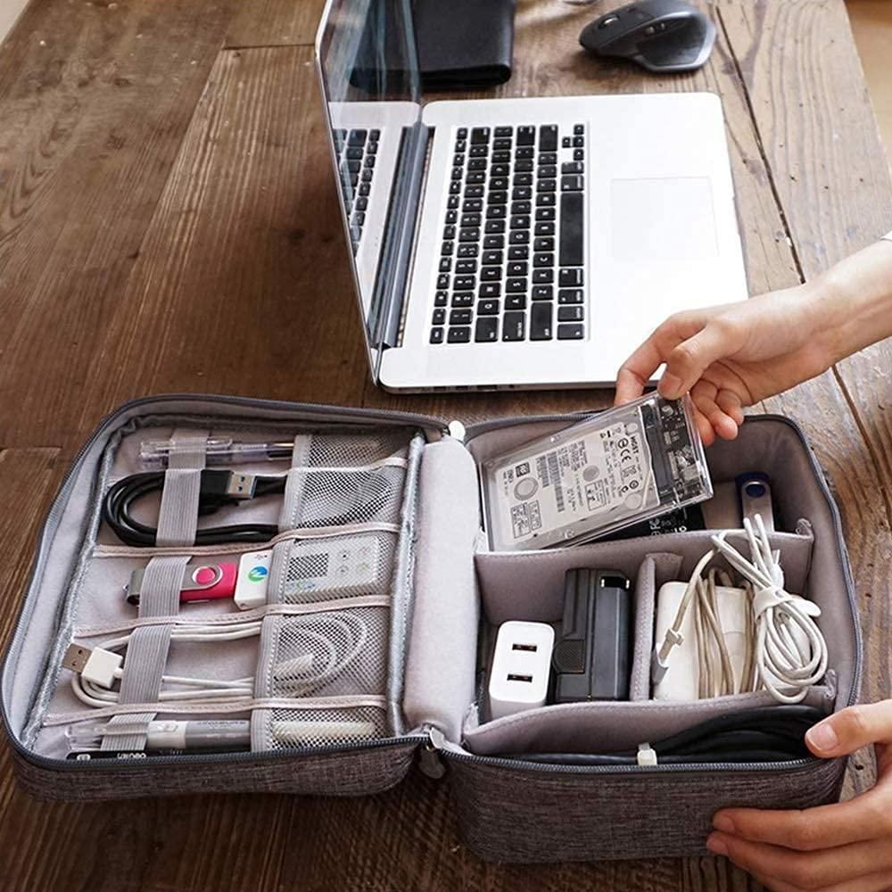 Travel Gadget Organizer Bag – Cables & Accessories Case