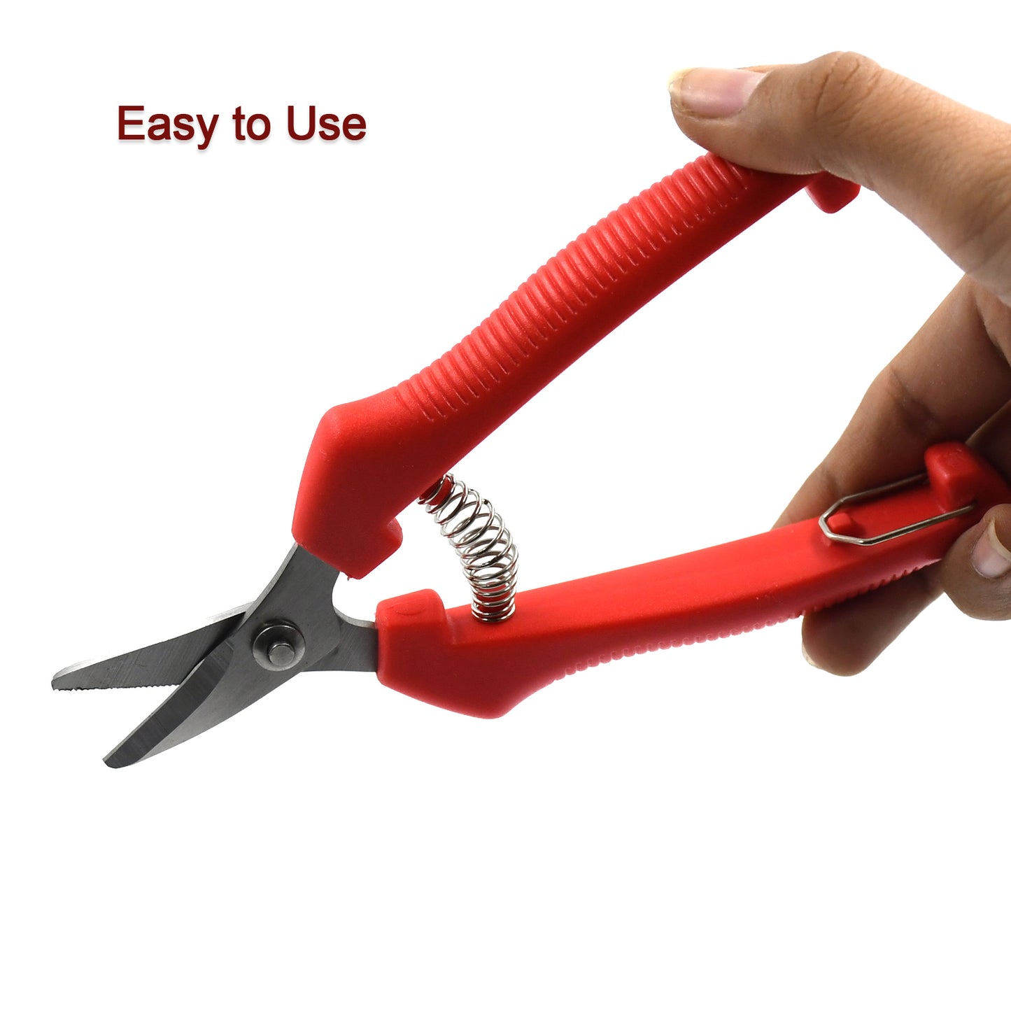 Heavy Duty Stainless Steel Wire Cutter Nonslip Trimming Scissors Durable Not Easy To Wear For Gardening Pruning Of Fruit Trees Flowers And Plants