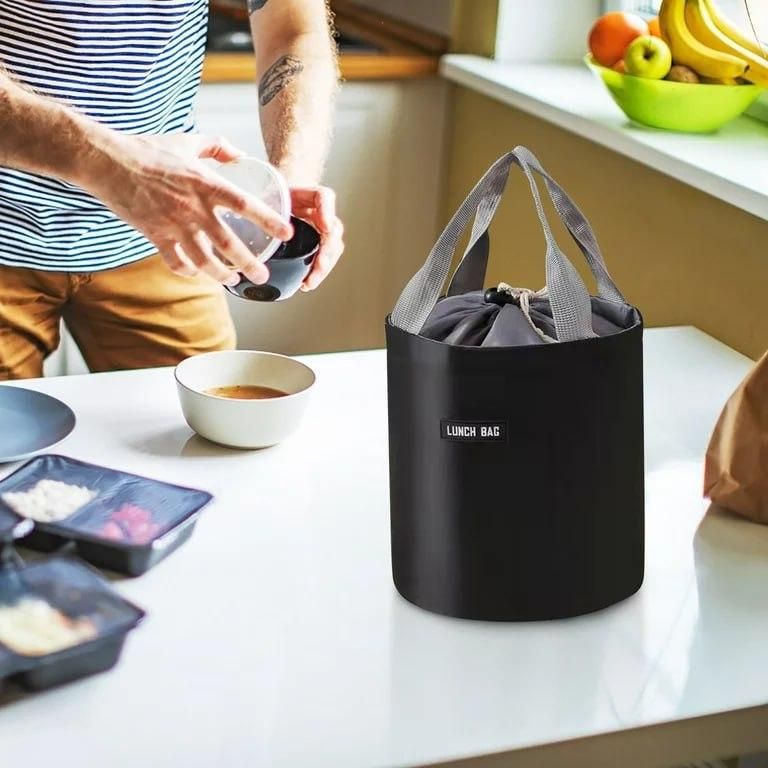 Cylindrical Insulated Lunch Bag – Leakproof & Stylish