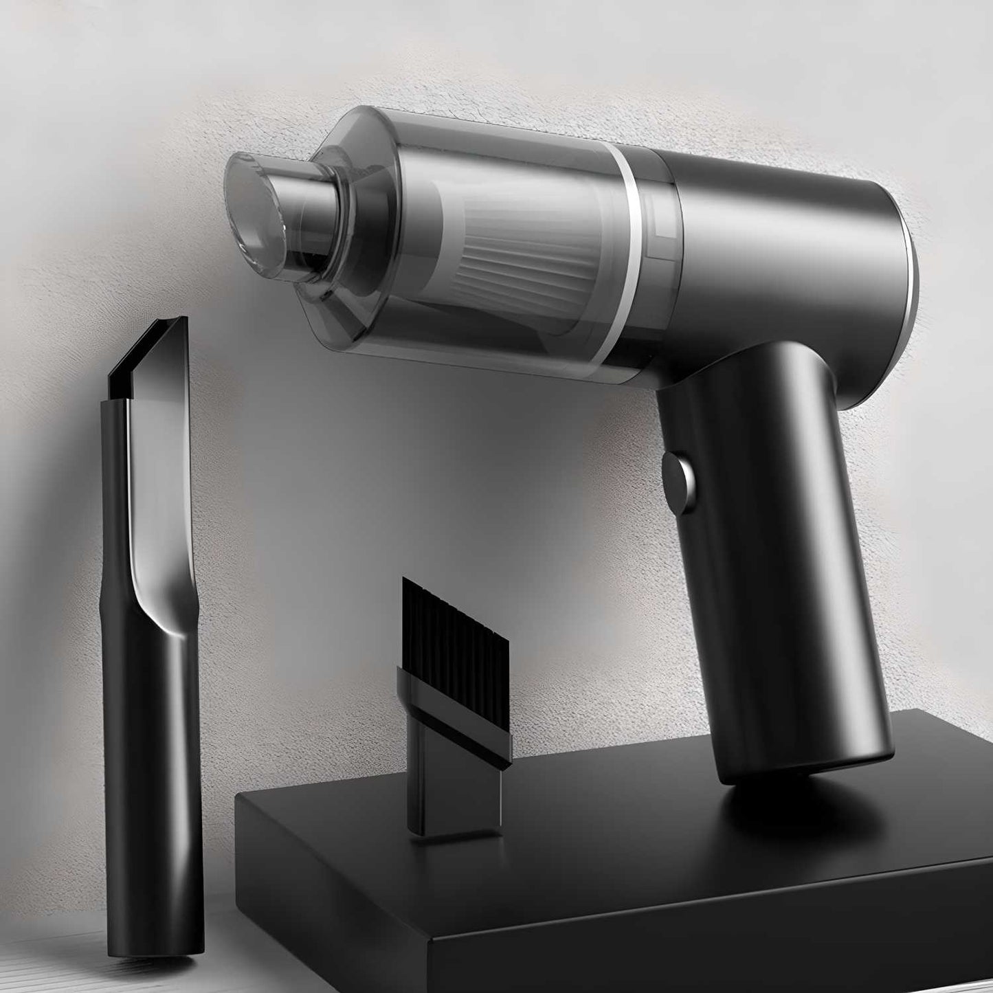 Portable Air Duster & Mini Vacuum Cleaner – Wireless Rechargeable