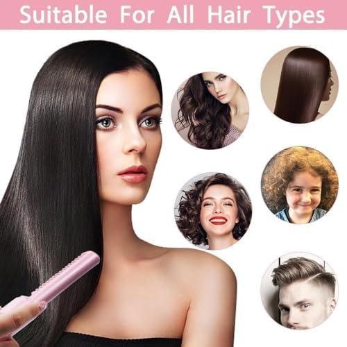 Rechargeable Hot Comb – Portable Hair Straightener