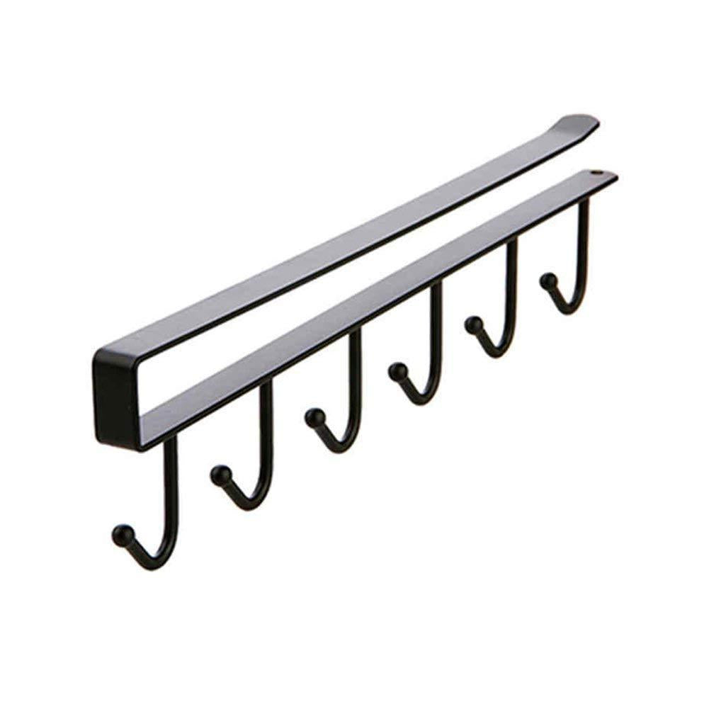 Under Cabinet Cup & Glass Storage Hooks – Kitchen Organizer