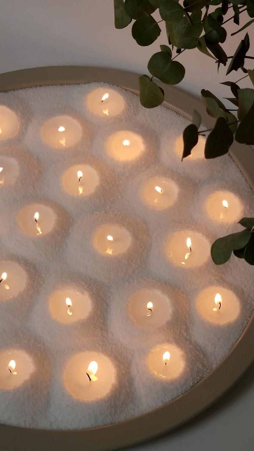 Pearl Soy Wax for Candle Making – 200g with 50 Wicks