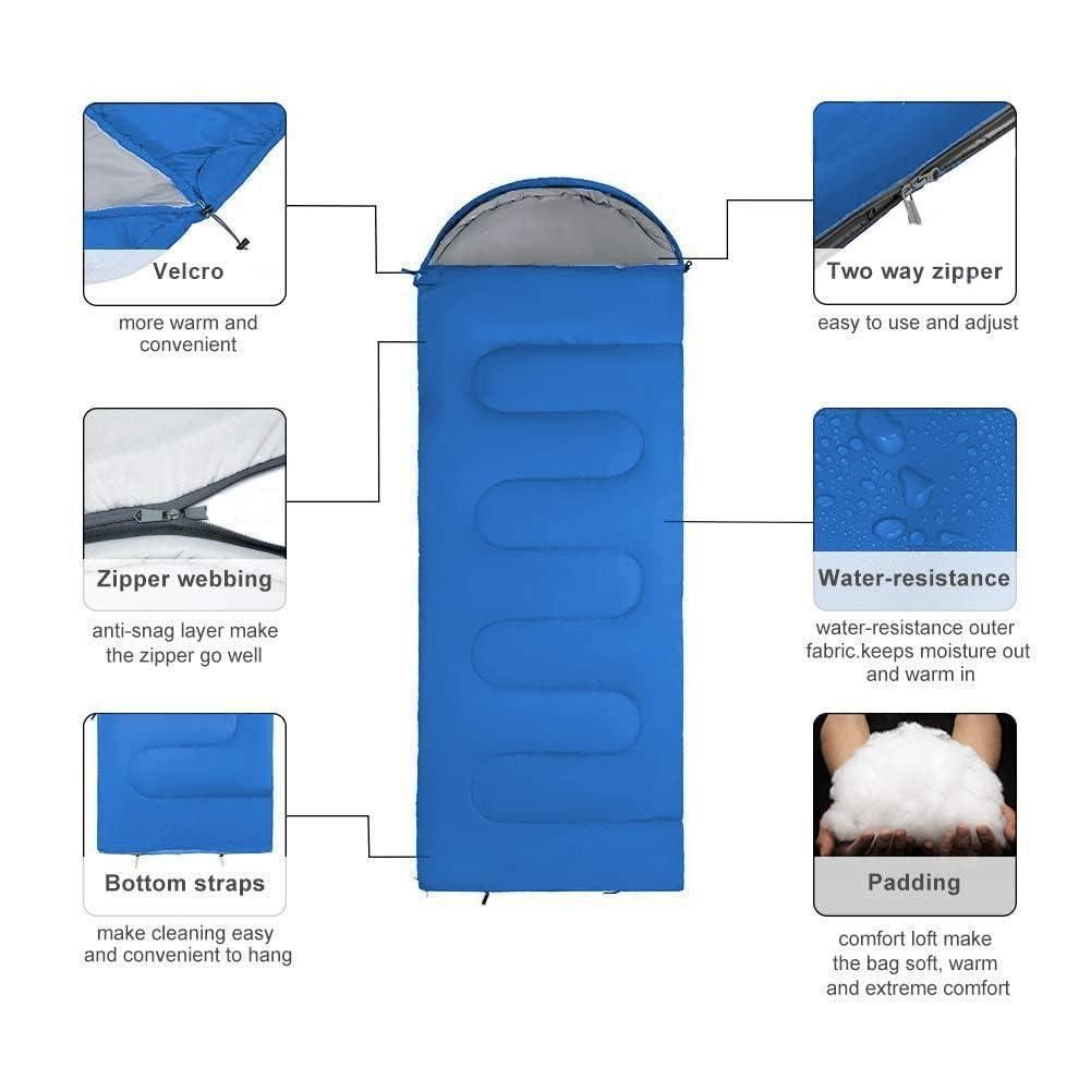 Outdoor Camping Sleeping Bag – Warm & Lightweight