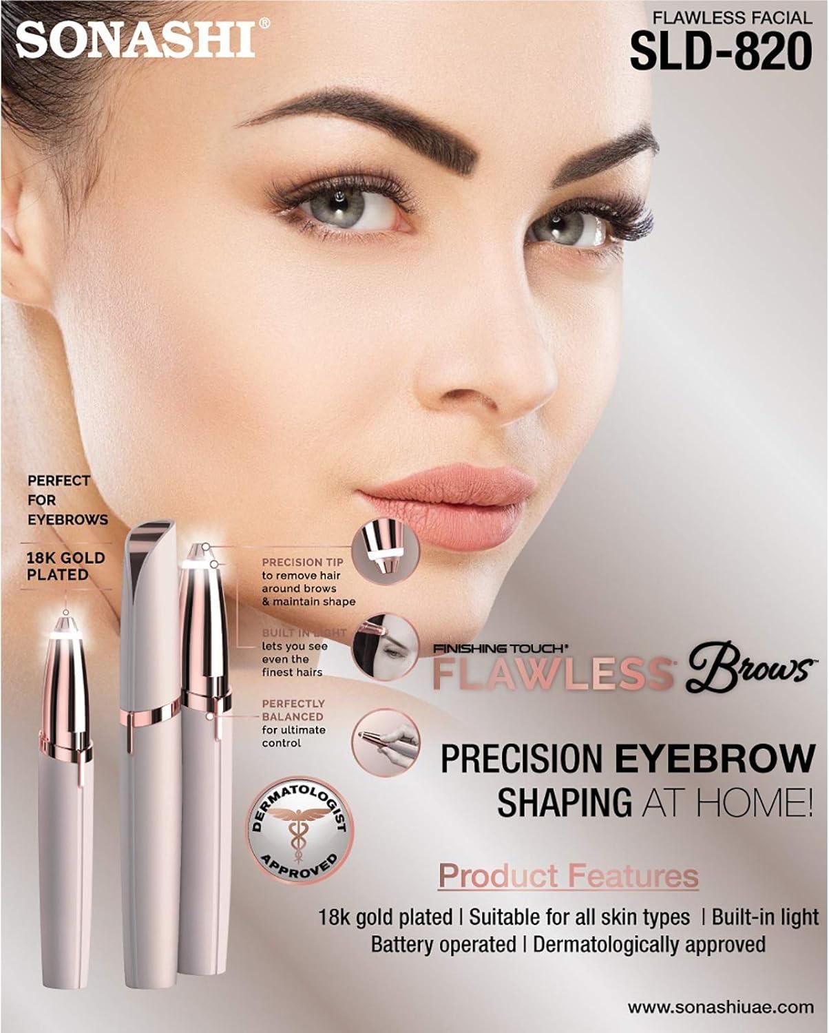Flawless Eyebrow Trimmer – Precision Hair Remover for Women