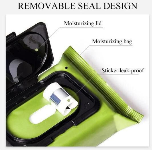 Avocado Makeup Remover Wipes – Gentle Cleansing (60 Pcs.)