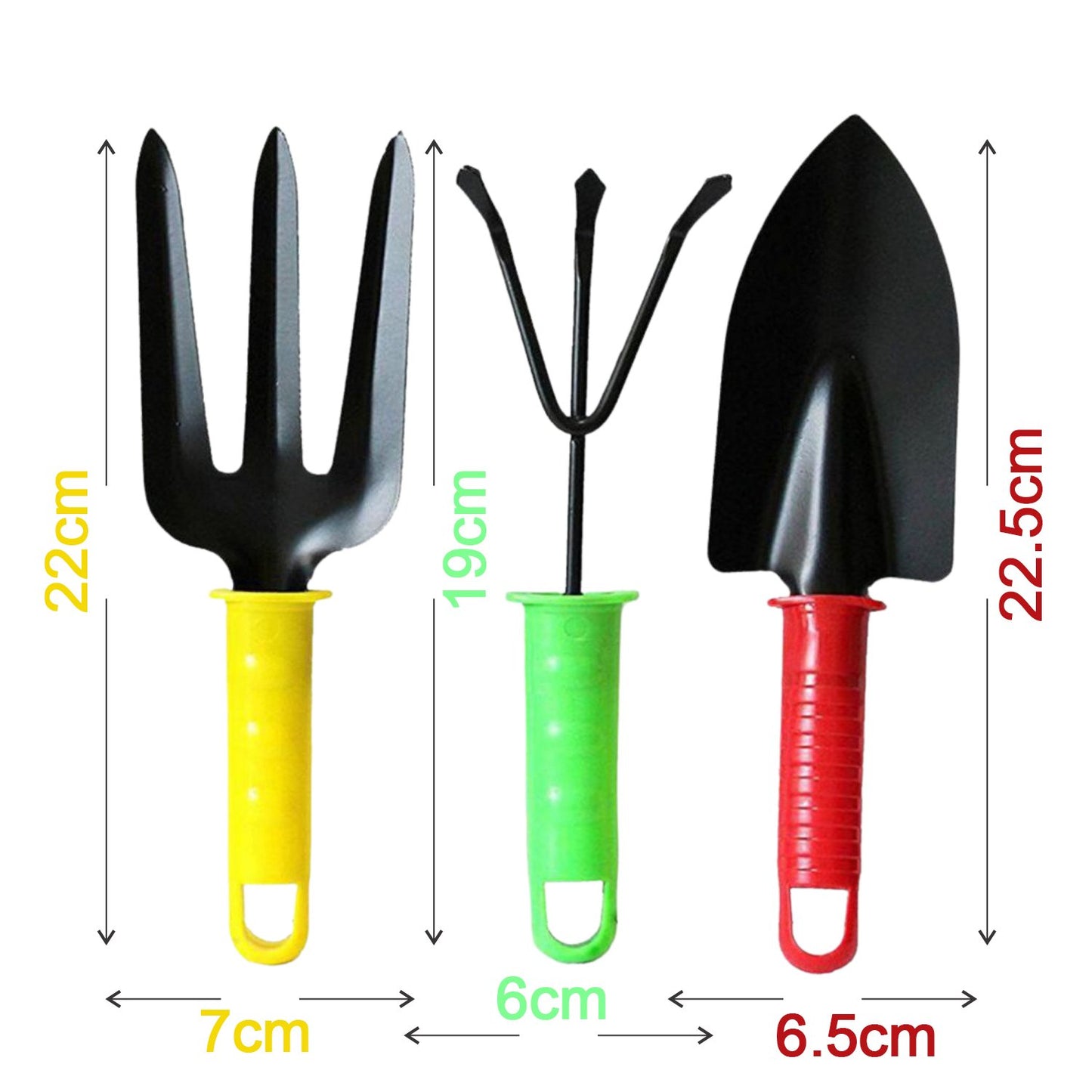 Colorful Garden Tool Set Set Of 3pc