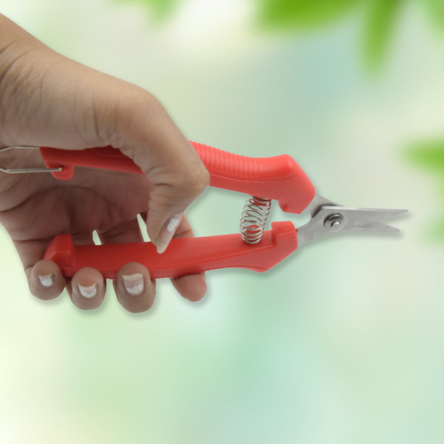 Heavy Duty Stainless Steel Wire Cutter Nonslip Trimming Scissors Durable Not Easy To Wear For Gardening Pruning Of Fruit Trees Flowers And Plants