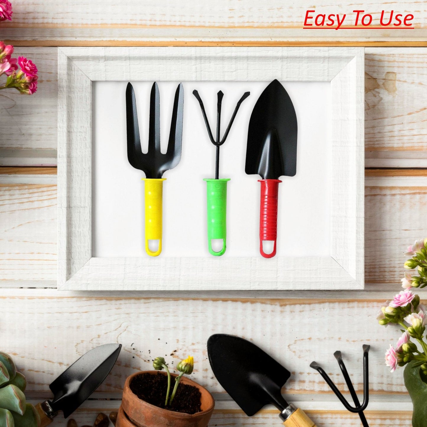 Colorful Garden Tool Set Set Of 3pc
