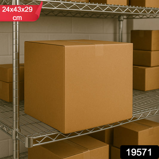 Heavy-duty Brown Box For Product Packing ( 24x43x29 Cm  1 Pc)