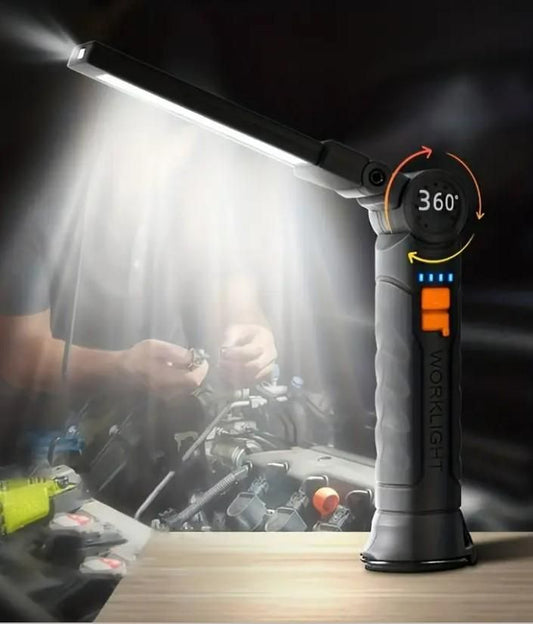 Magnetic LED COB Light – Rechargeable Work Lamp