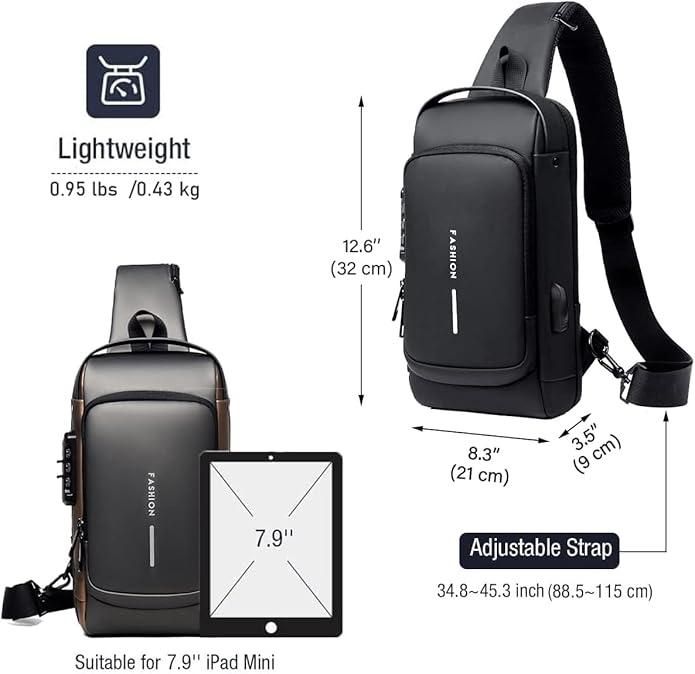 Unisex Sling Bag – Stylish Crossbody Travel Bag