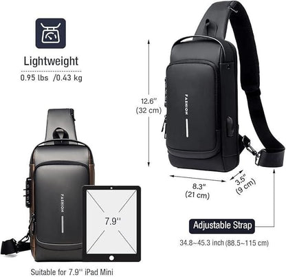 Unisex Sling Bag – Stylish Crossbody Travel Bag