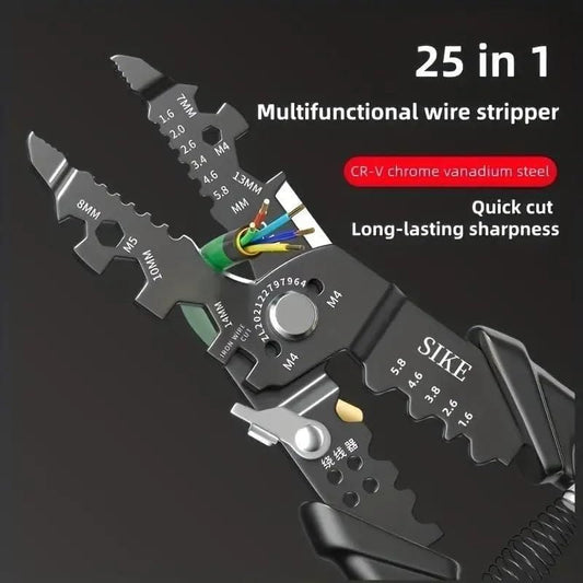 25-in-1 Wire Cutter & Repair Tool Set