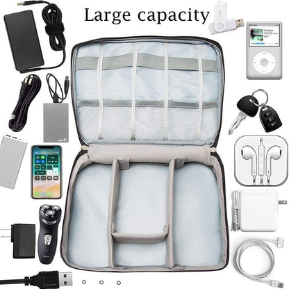 Travel Gadget Organizer Bag – Cables & Accessories Case