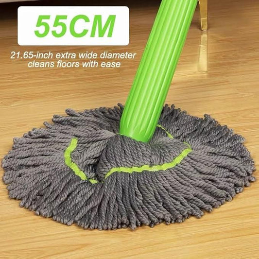 Self-Twisting Rotating Mop – Easy Floor Cleaning Tool