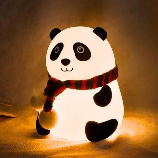 Cute Panda Night Lamp for Kids – LED Bedside Light