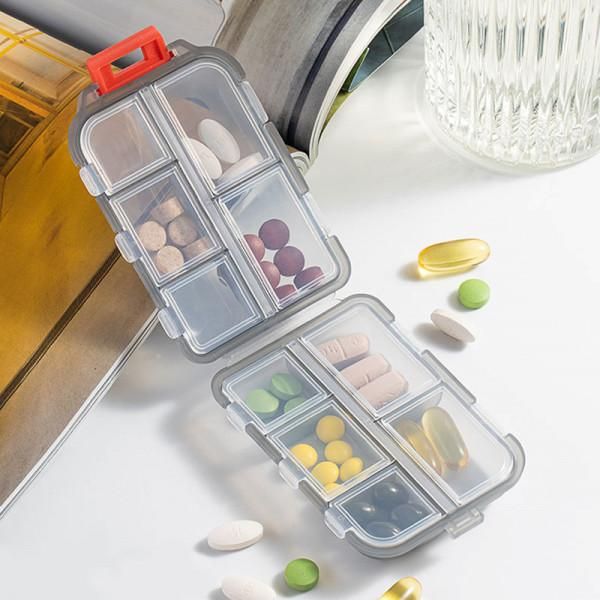 Double Layer Pill Organizer Box – Weekly Medicine Storage