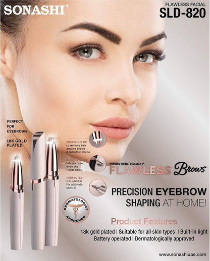 Flawless Eyebrow Trimmer – Precision Hair Remover for Women