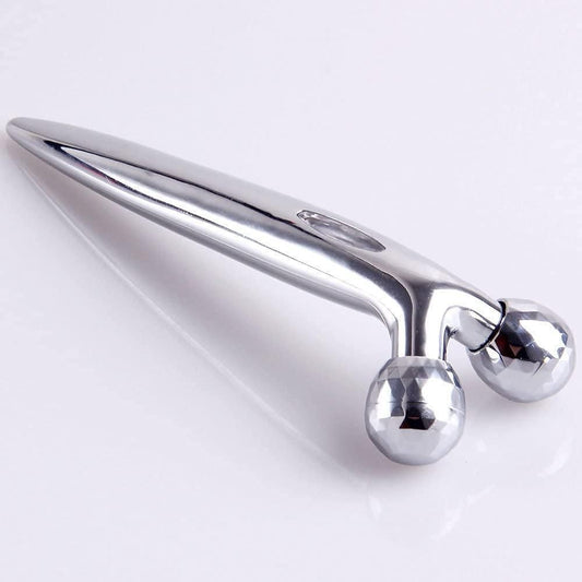 3D Face Massage Roller – Mini 360° Rotating Beauty Tool