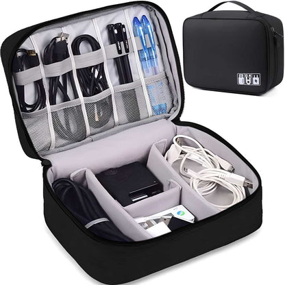 Travel Gadget Organizer Bag – Cables & Accessories Case
