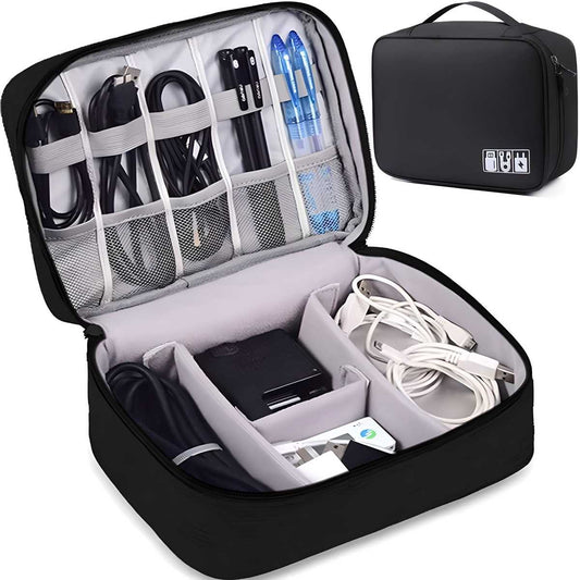 Travel Gadget Organizer Bag – Cables & Accessories Case
