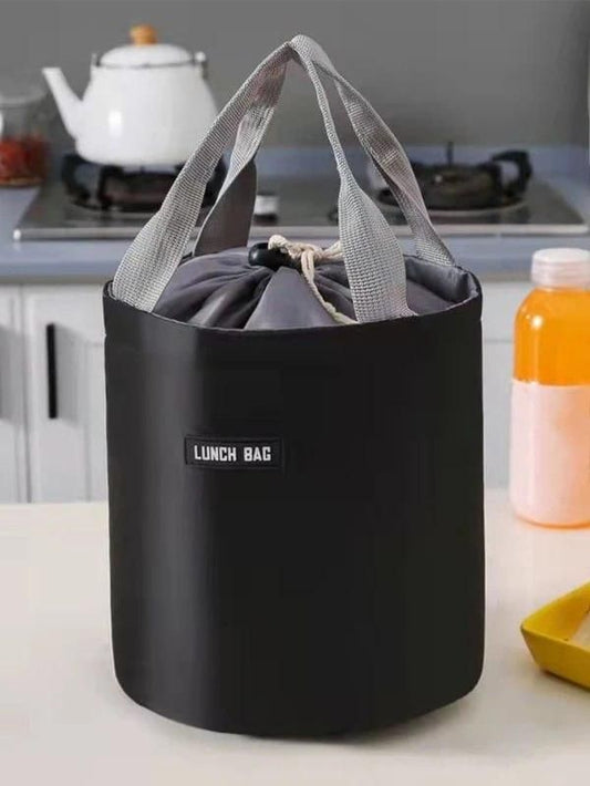 Cylindrical Insulated Lunch Bag – Leakproof & Stylish