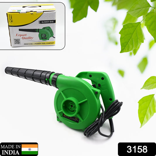 650v Blower Portable Rifel Range Heavy Duty Air Blower Electric Air Blower For Homeofficecarpccomputer Dustgaragepatiogarden Leaftrash Cleaning  (350w 2.3 M3min 13000 Rpm Green)